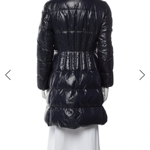 Moncler Joinville Shiny Black Puffer Jacket